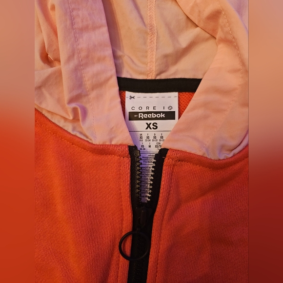 🔥Core 10 by Reebok Women's Oversized French Terry Quarter-Zip Hoodie 🔥NWOT🔥 - Picture 6 of 7